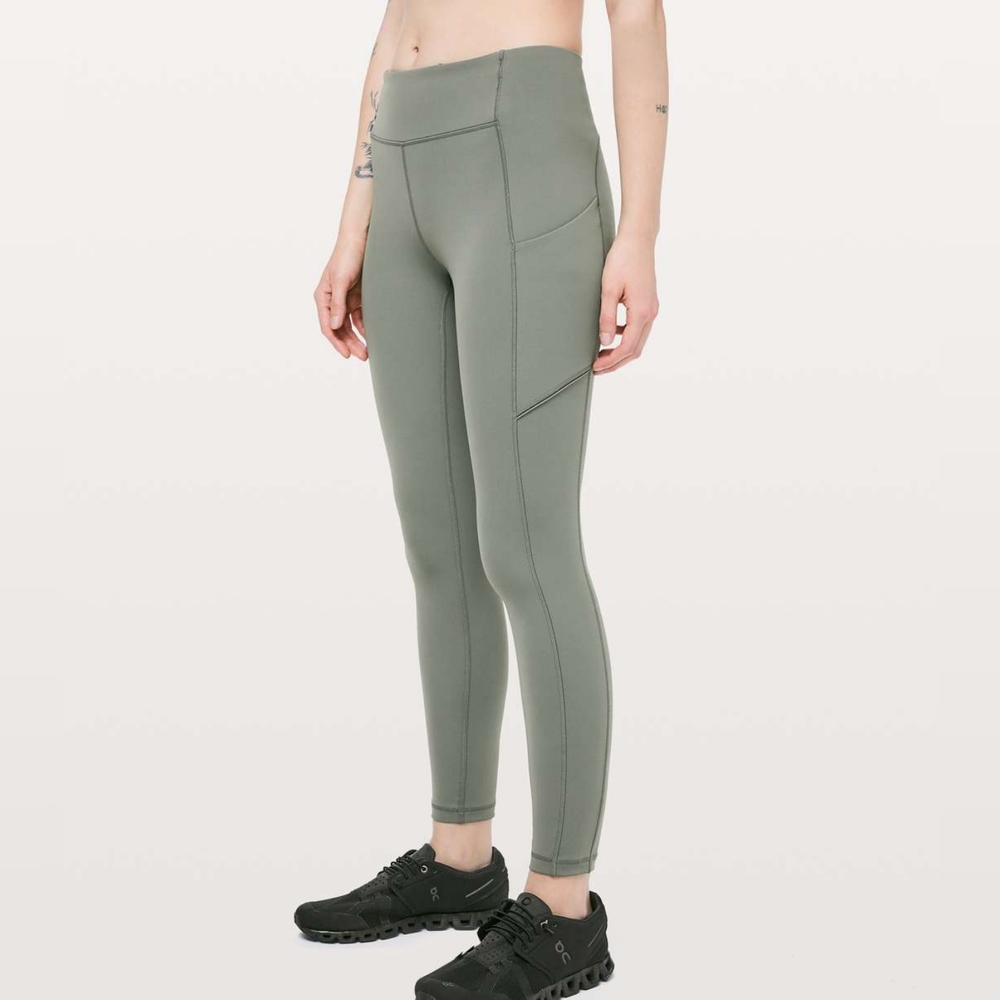 Lululemon Speed Up Tight 28"Grey Sage